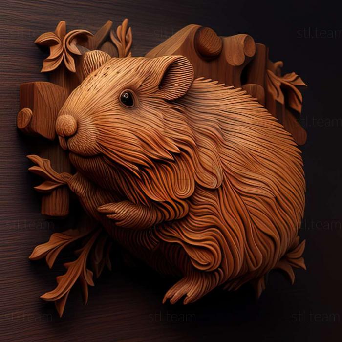 3D model Guinea pig (STL)